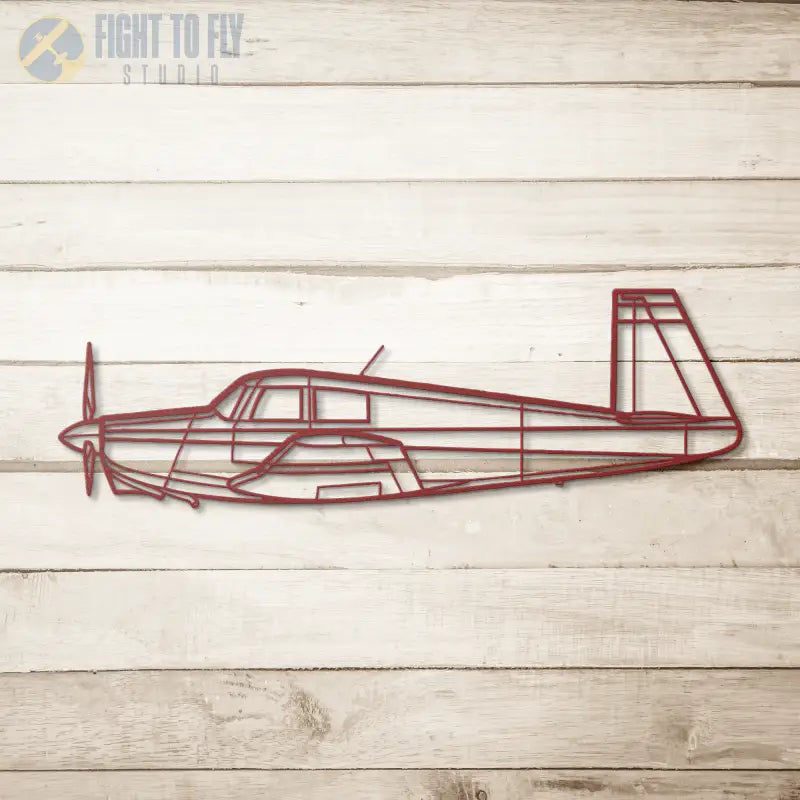 M20 Die Cut Metal Wall Art - Sign - Pilot gifts - WWII warbird t-shirt