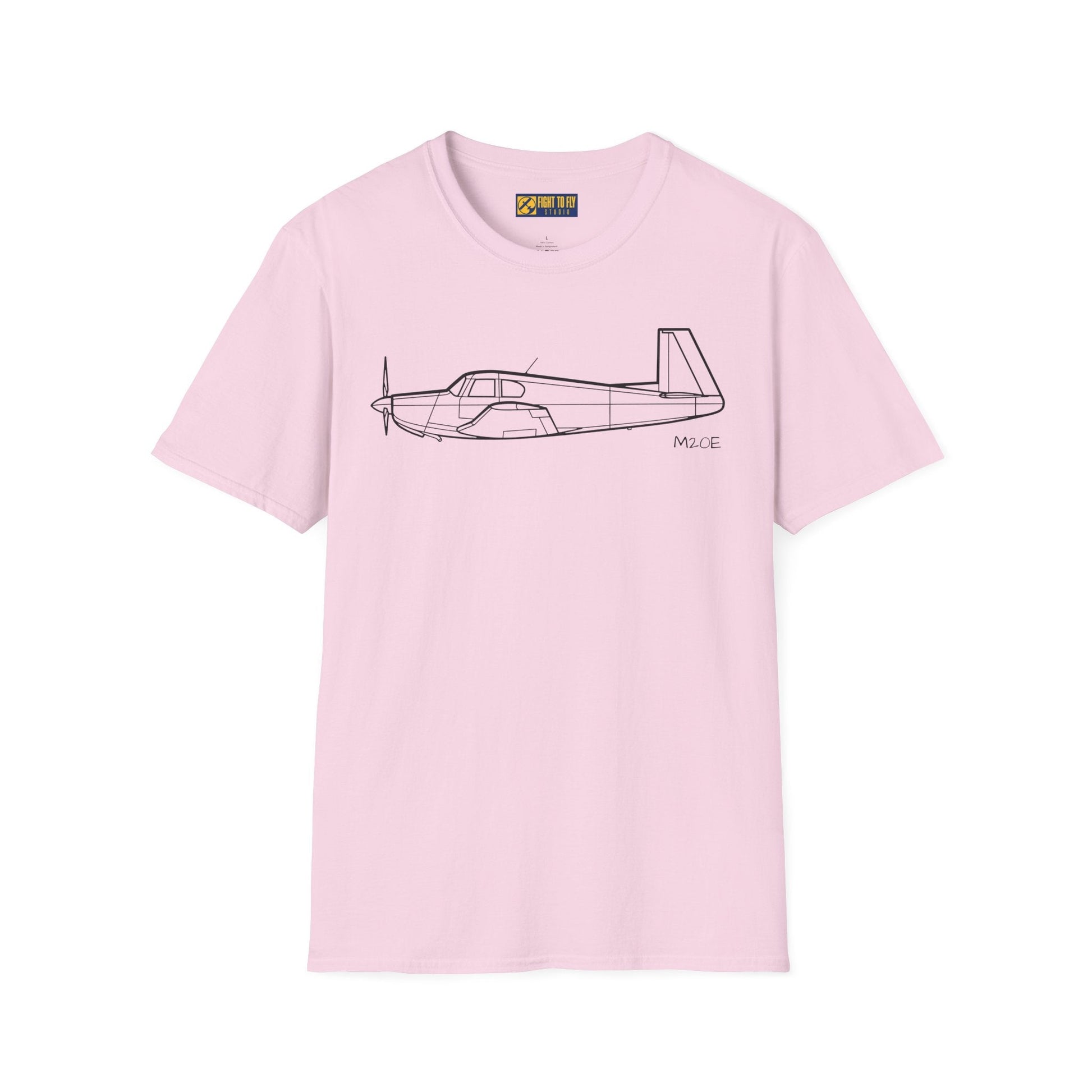 M20E T-Shirt – Executive General Aviation Aircraft Side Profile Tee - Pilot gifts - WWII warbird t-shirt