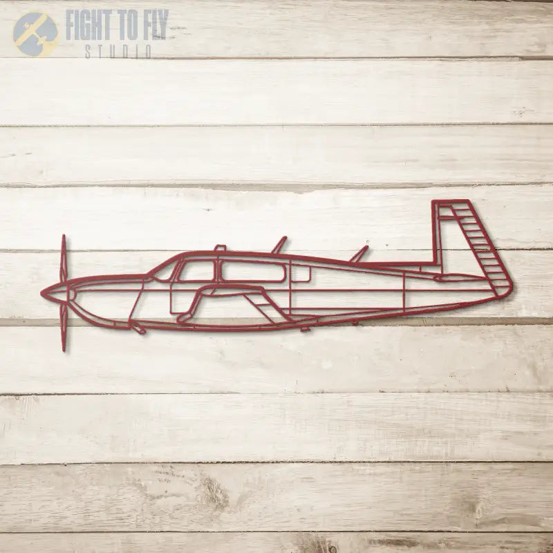 M20K Die Cut Metal Wall Art - Sign - Pilot gifts - WWII warbird t-shirt