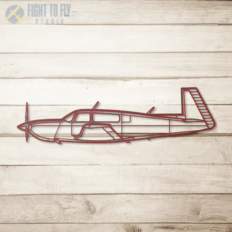 M20M Die Cut Metal Wall Art - Sign - Pilot gifts - WWII warbird t-shirt