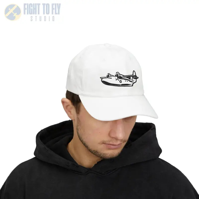 Mallard Twin Engine Beautiful Flying Boat - Hats - Pilot gifts - WWII warbird t-shirt