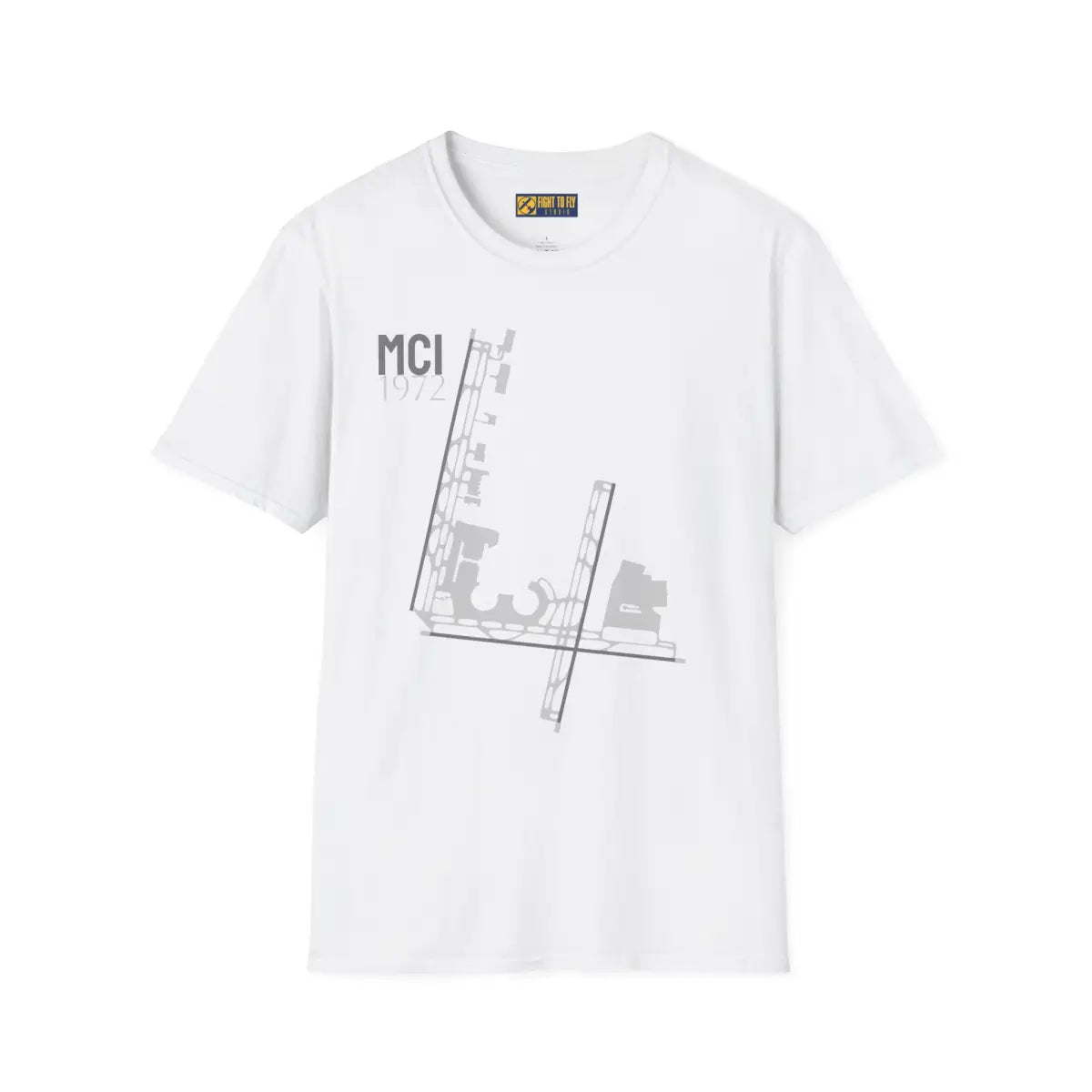 MCI Kansas City International - 1972 - Tee - T-Shirt - Gifts for pilots - Aviation apparel