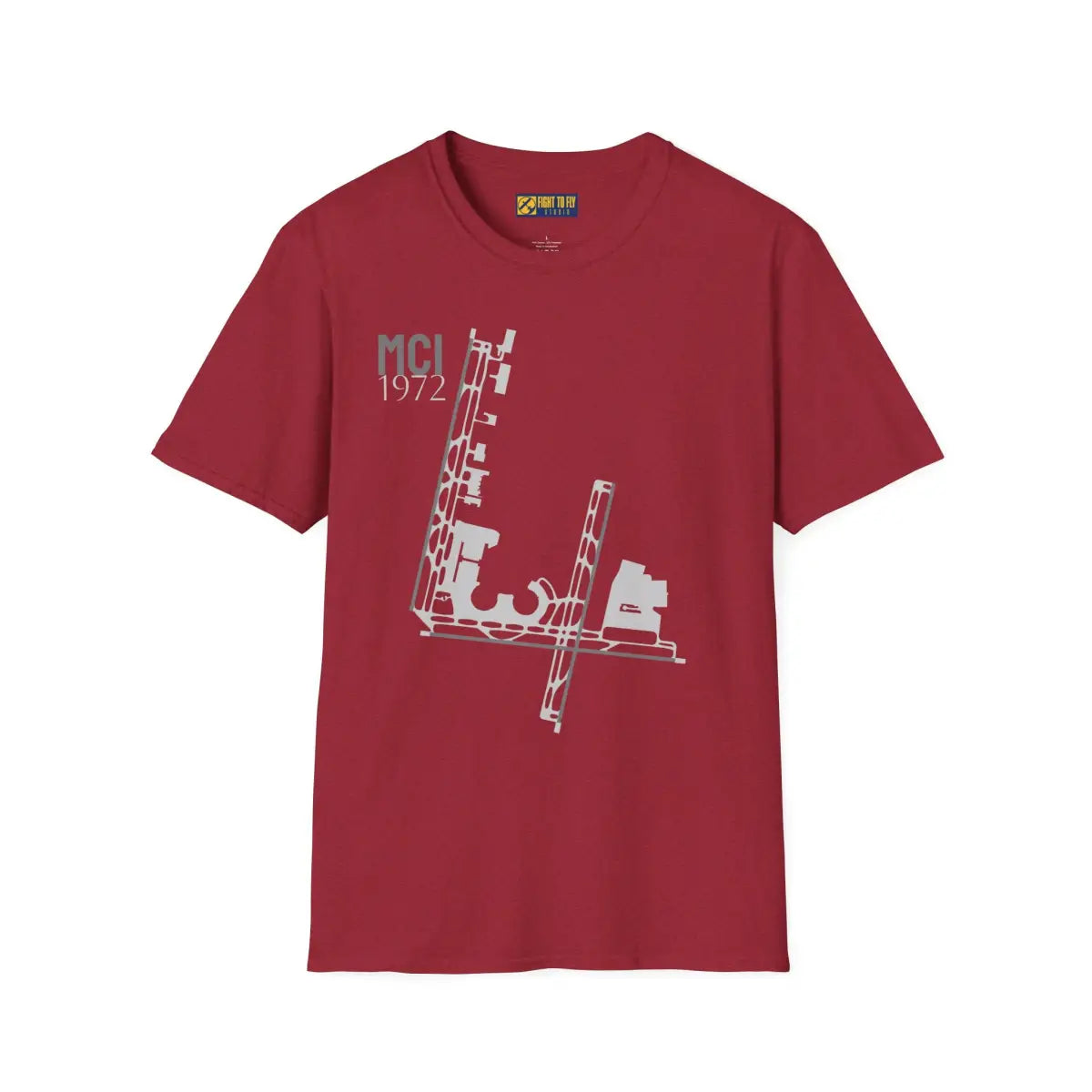MCI Kansas City International - 1972 - Tee - T-Shirt - Gifts for pilots - Aviation apparel