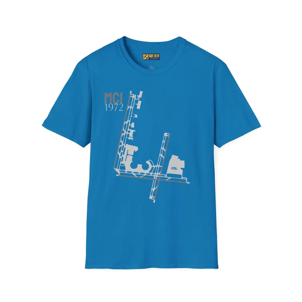 MCI Kansas City International - 1972 - Tee - T-Shirt - Pilot gifts - WWII warbird t-shirt