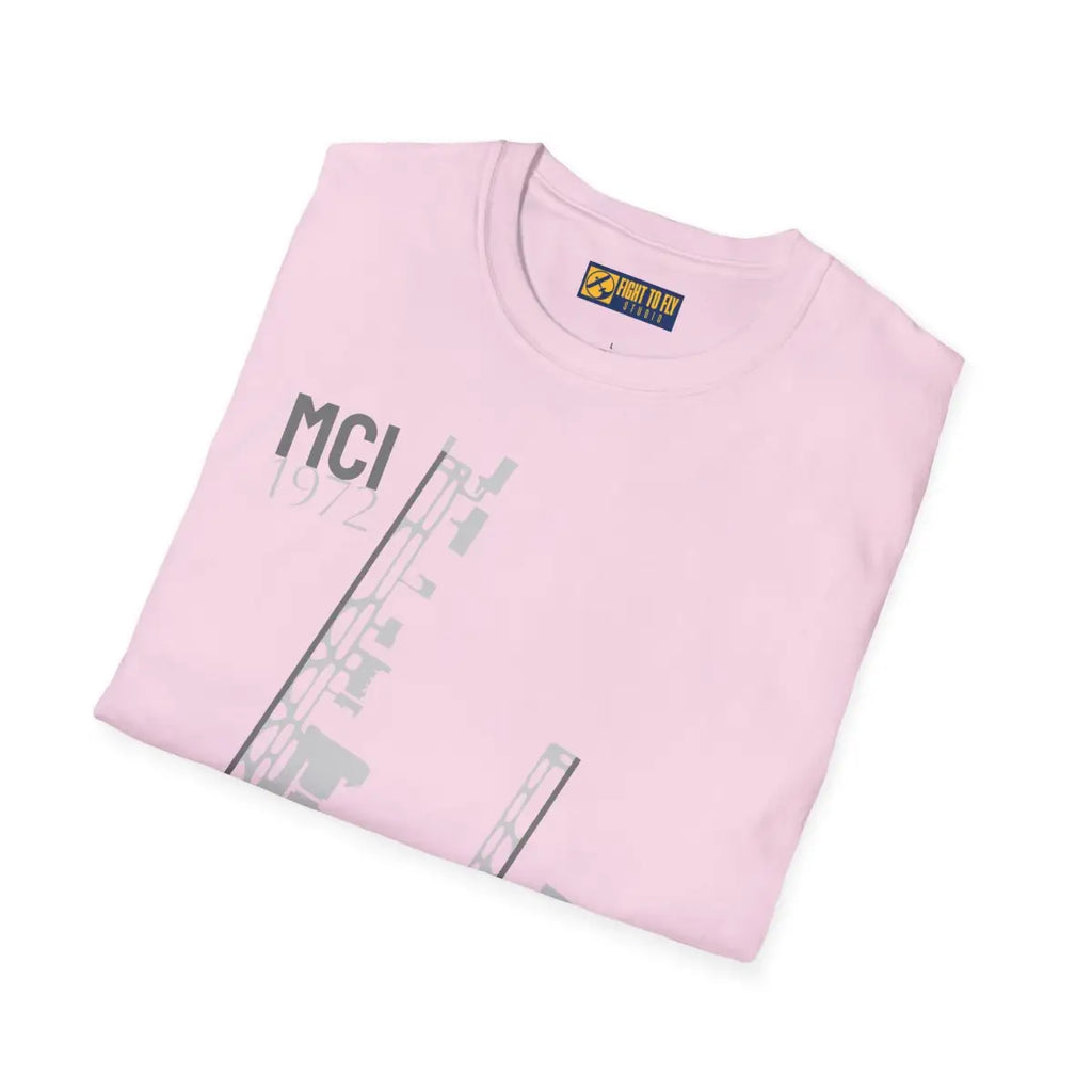 MCI Kansas City International - 1972 - Tee - T-Shirt - Gifts for pilots - Aviation apparel