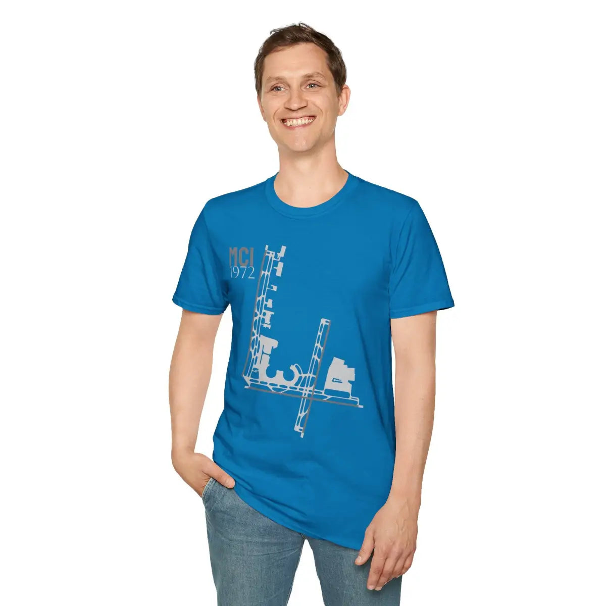 MCI Kansas City International - 1972 - Tee - T-Shirt - Gifts for pilots - Aviation apparel