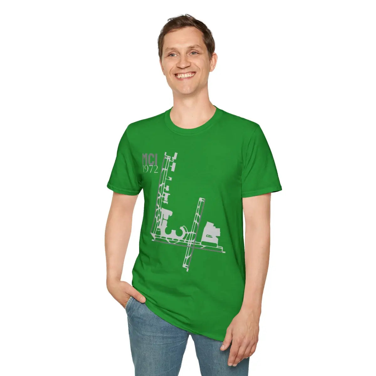 MCI Kansas City International - 1972 - Tee - T-Shirt - Gifts for pilots - Aviation apparel