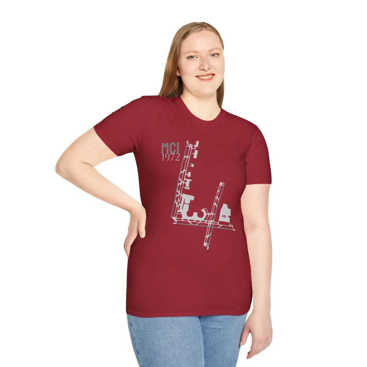 MCI Kansas City International - 1972 - Tee - T-Shirt - Gifts for pilots - Aviation apparel