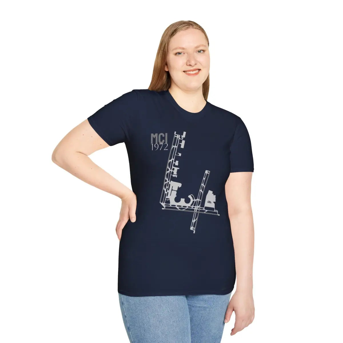 MCI Kansas City International - 1972 - Tee - T-Shirt - Gifts for pilots - Aviation apparel