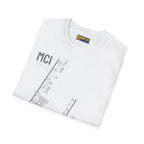 MCI Kansas City International - 1972 - Tee - T-Shirt - Pilot gifts - WWII warbird t-shirt