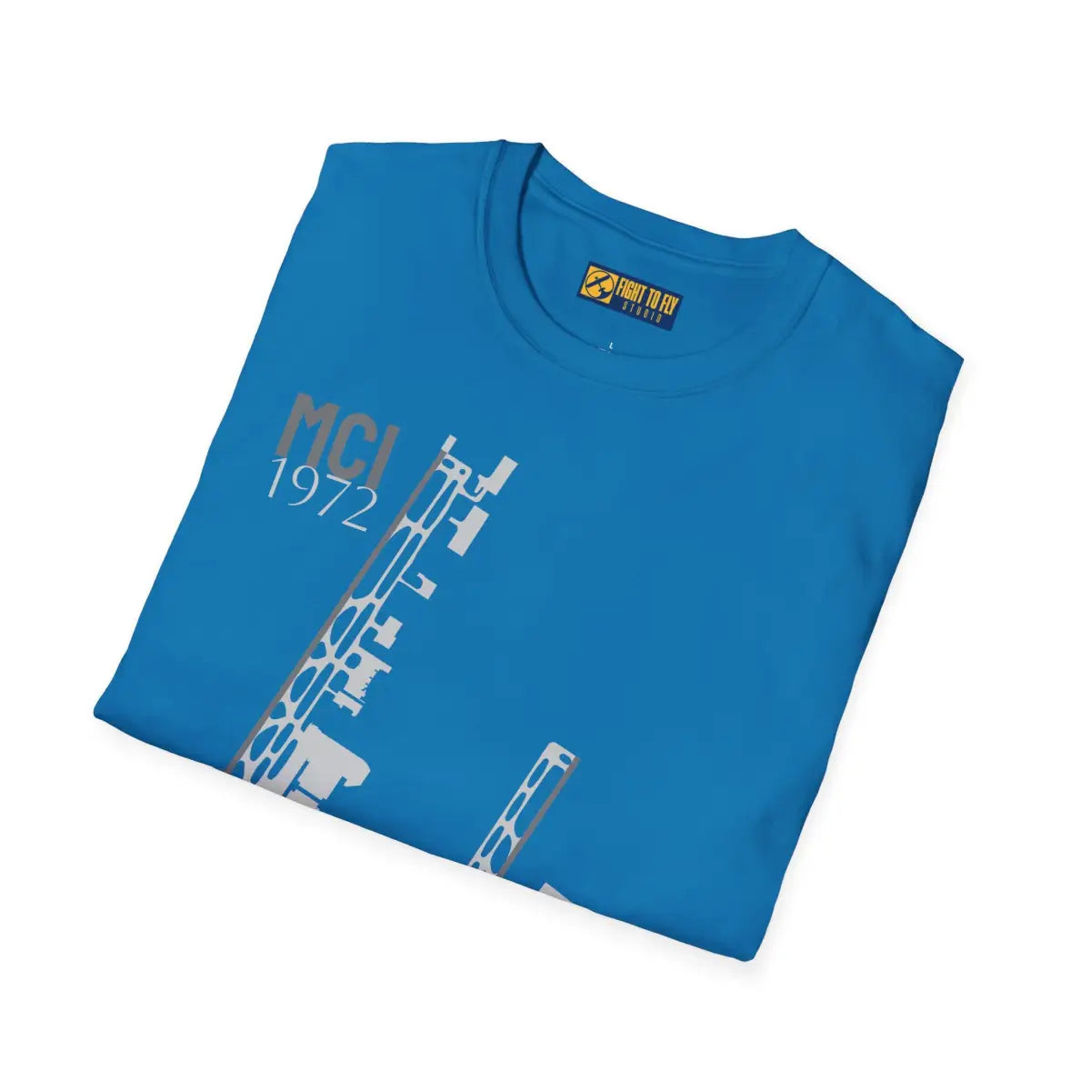 MCI Kansas City International - 1972 - Tee - T-Shirt - Gifts for pilots - Aviation apparel
