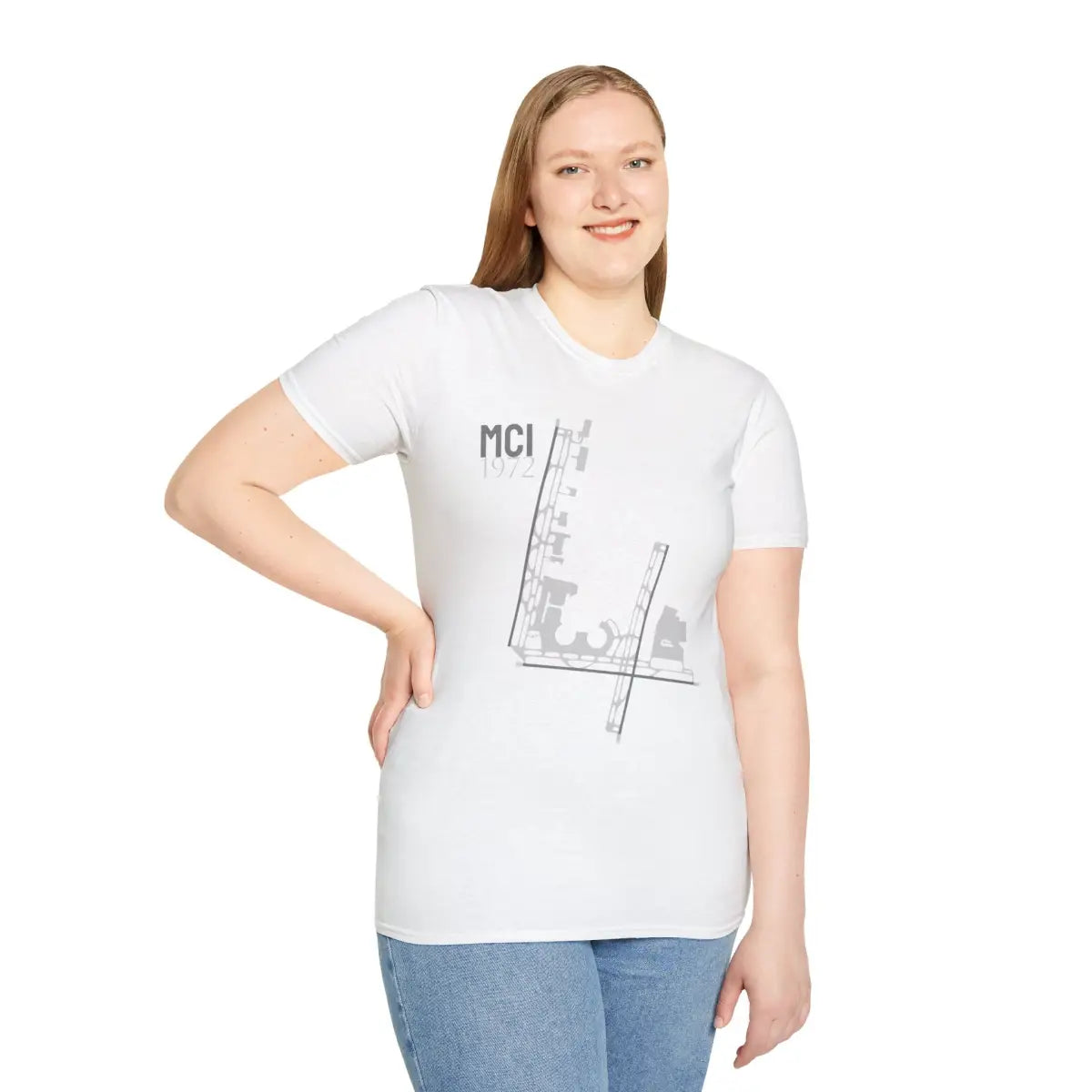 MCI Kansas City International - 1972 - Tee - T-Shirt - Gifts for pilots - Aviation apparel