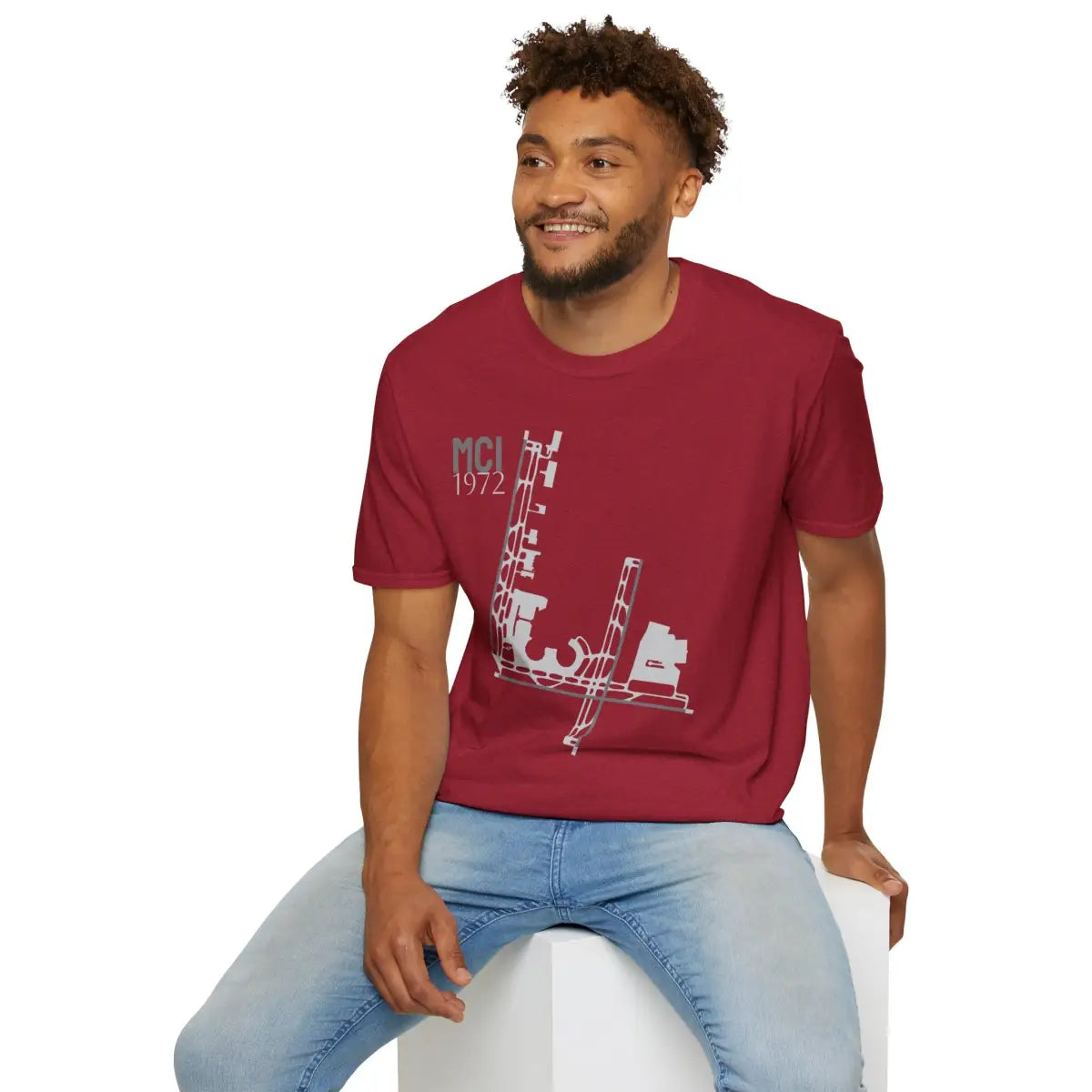 MCI Kansas City International - 1972 - Tee - T-Shirt - Gifts for pilots - Aviation apparel
