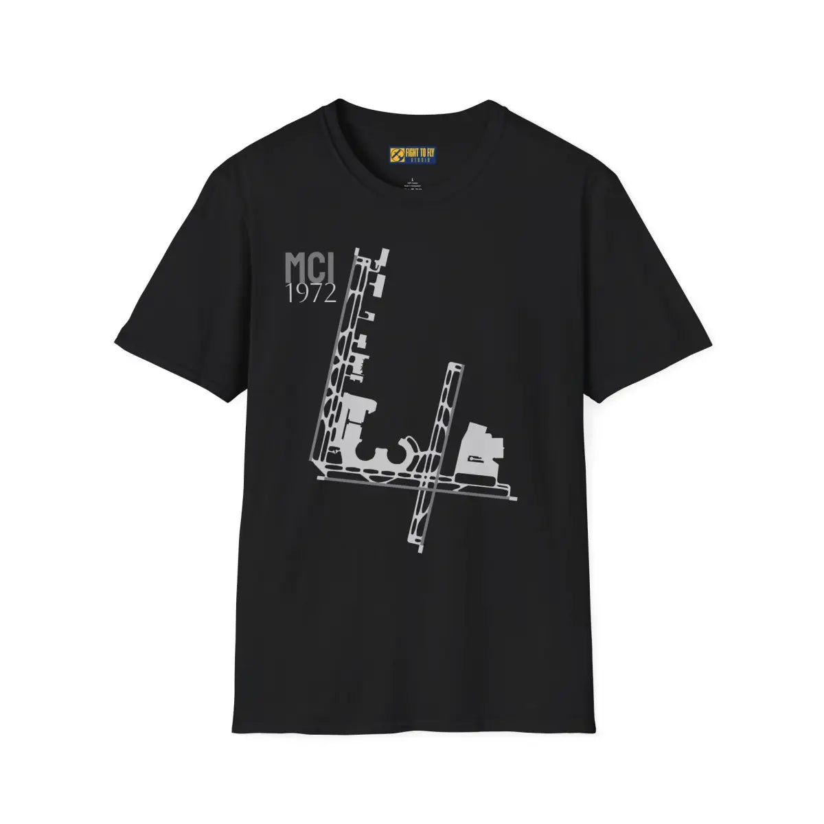 MCI Kansas City International - 1972 - Tee - T-Shirt - Gifts for pilots - Aviation apparel