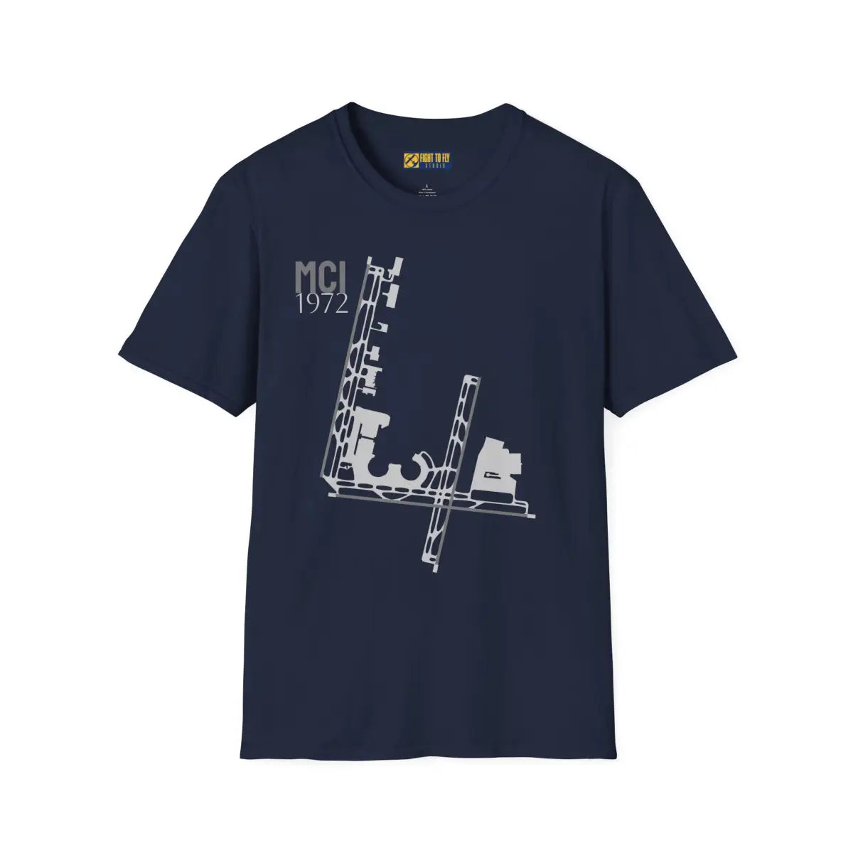 MCI Kansas City International - 1972 - Tee - T-Shirt - Gifts for pilots - Aviation apparel