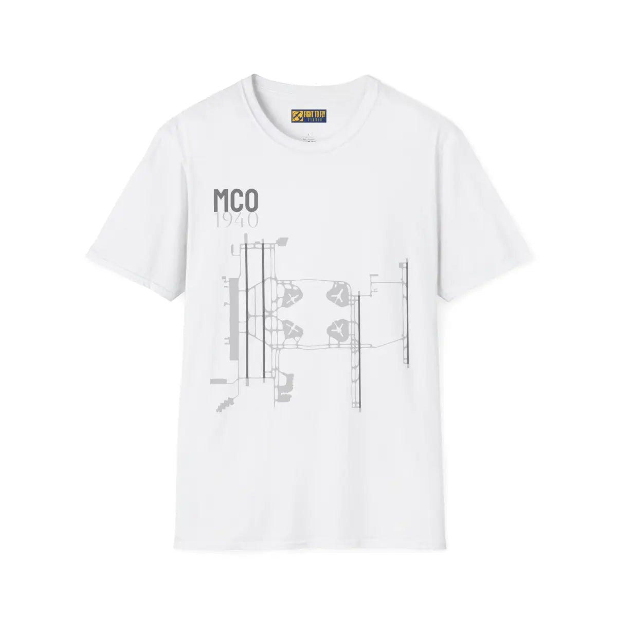 MCO Orlando International - 1940 - Tee - T-Shirt - Pilot gifts - WWII warbird t-shirt