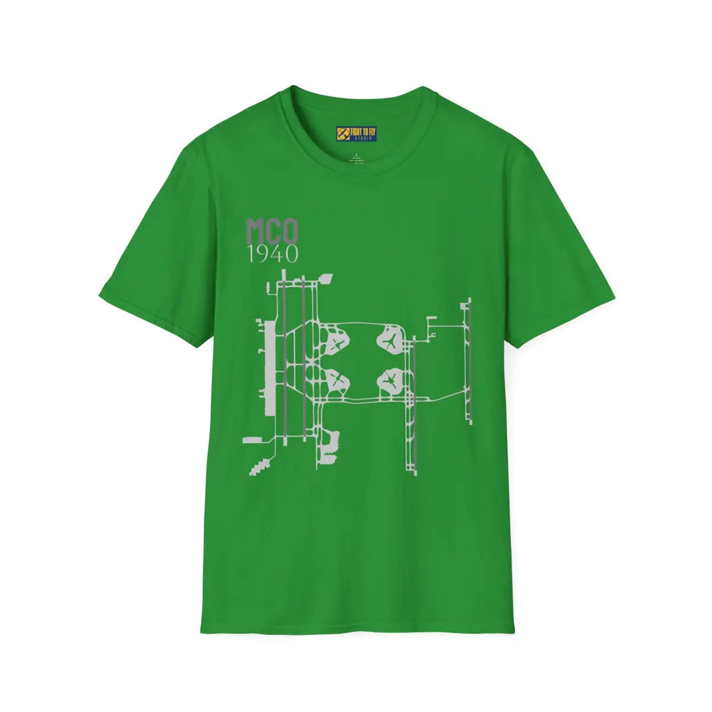 MCO Orlando International - 1940 - Tee - T-Shirt - Pilot gifts - WWII warbird t-shirt