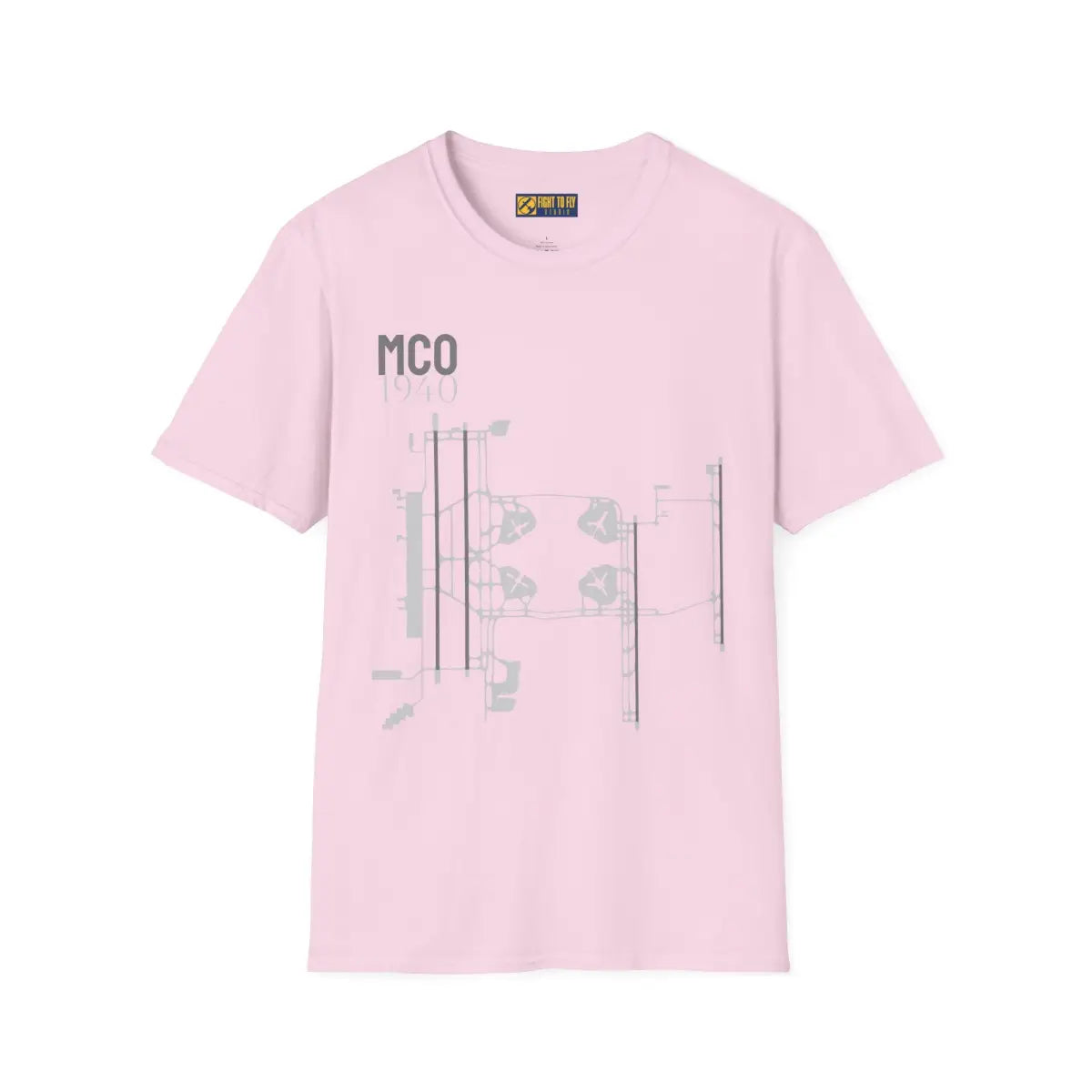 MCO Orlando International - 1940 - Tee - T-Shirt - Gifts for pilots - Aviation apparel