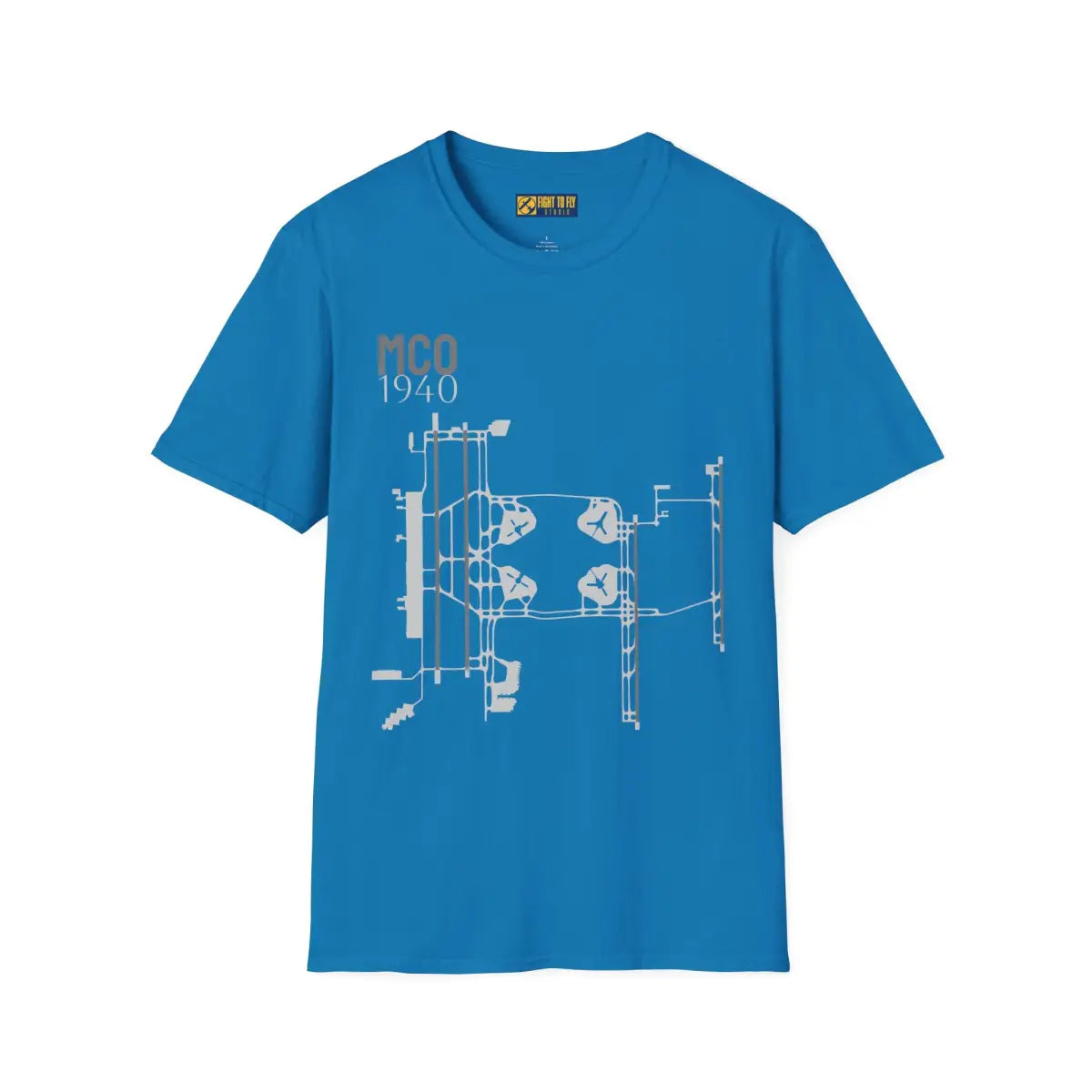 MCO Orlando International - 1940 - Tee - T-Shirt - Gifts for pilots - Aviation apparel