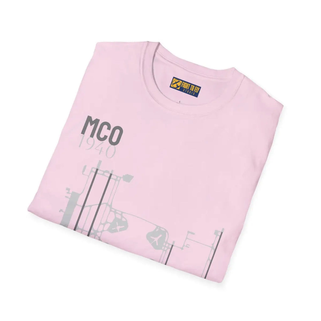 MCO Orlando International - 1940 - Tee - T-Shirt - Gifts for pilots - Aviation apparel
