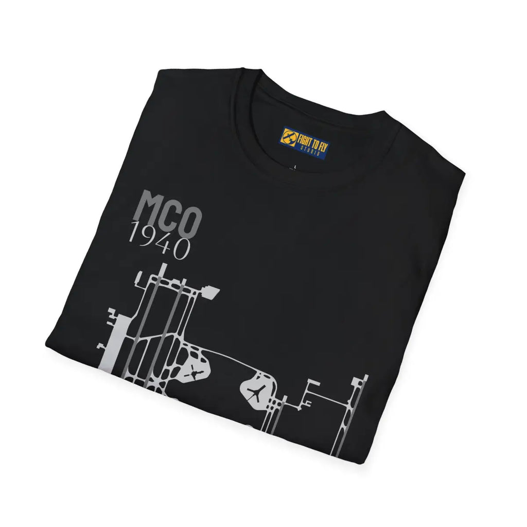 MCO Orlando International - 1940 - Tee - T-Shirt - Gifts for pilots - Aviation apparel