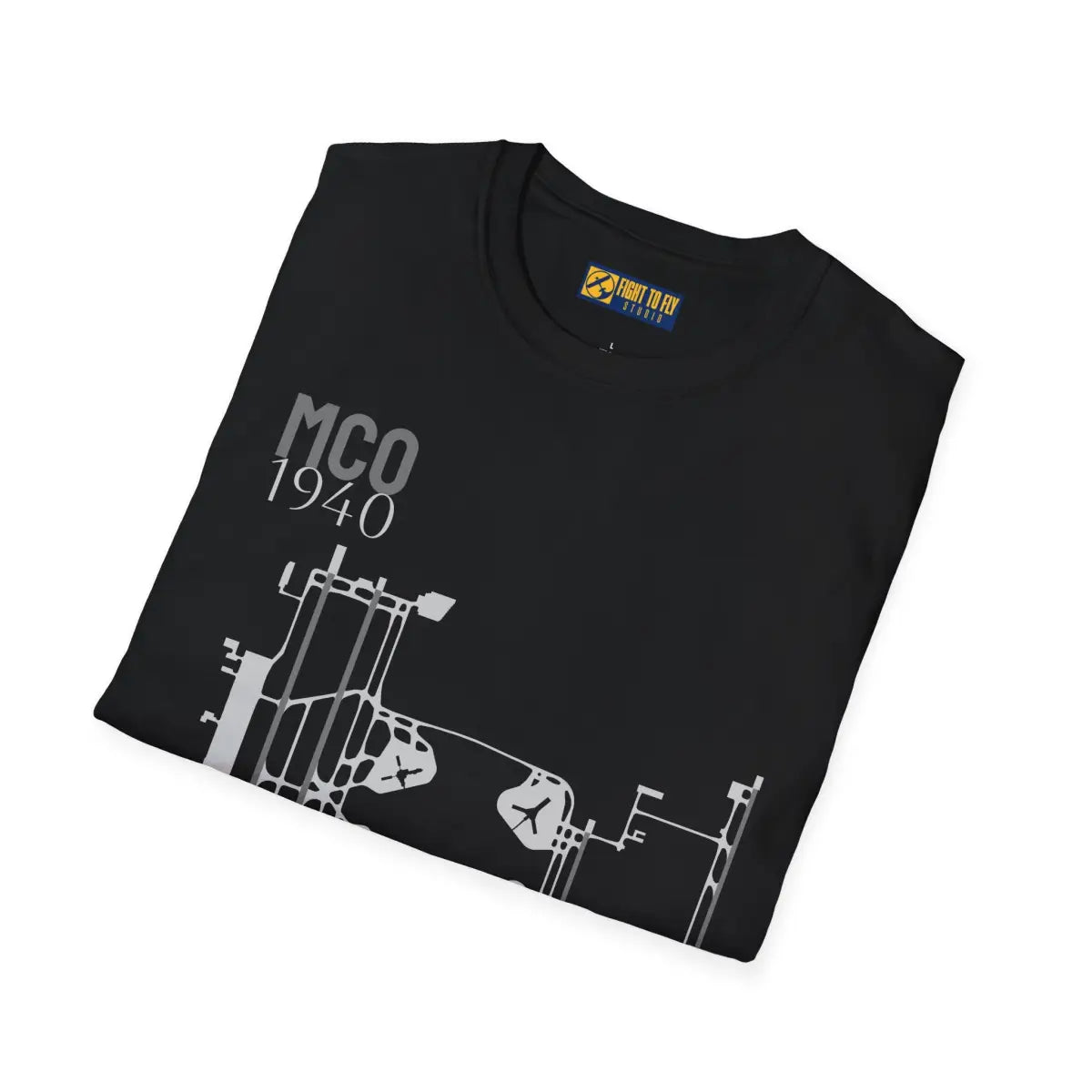 MCO Orlando International - 1940 - Tee - T-Shirt - Gifts for pilots - Aviation apparel
