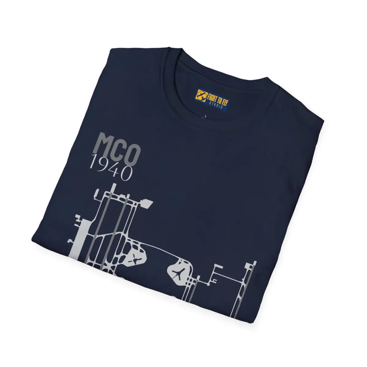MCO Orlando International - 1940 - Tee - T-Shirt - Gifts for pilots - Aviation apparel