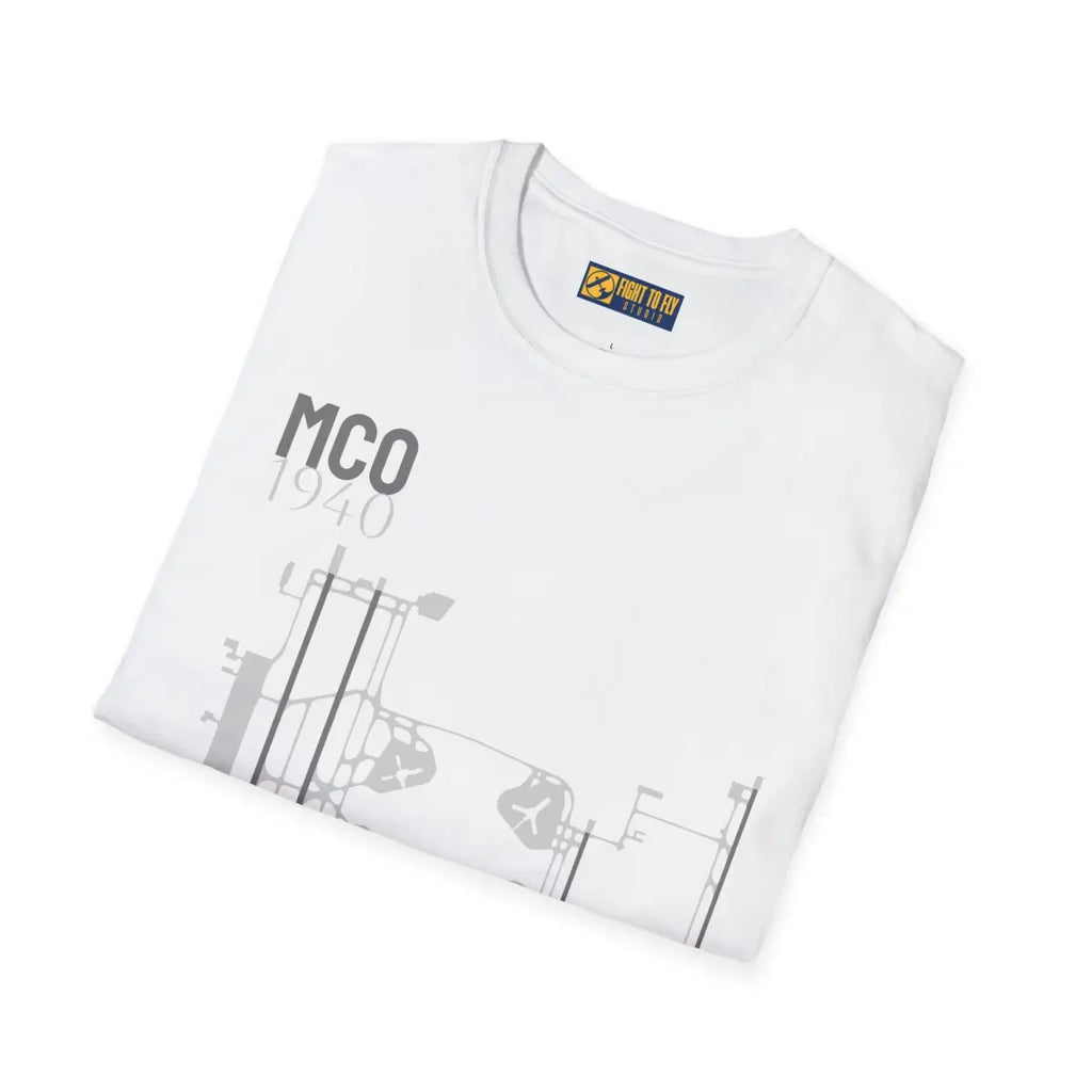 MCO Orlando International - 1940 - Tee - T-Shirt - Gifts for pilots - Aviation apparel