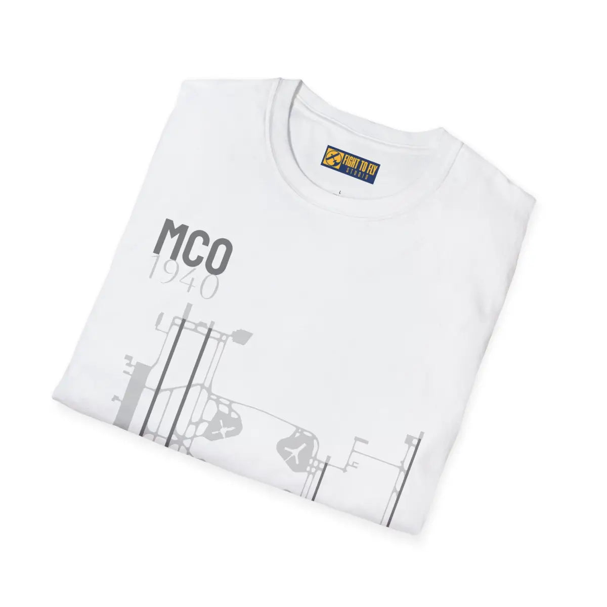 MCO Orlando International - 1940 - Tee - T-Shirt - Gifts for pilots - Aviation apparel