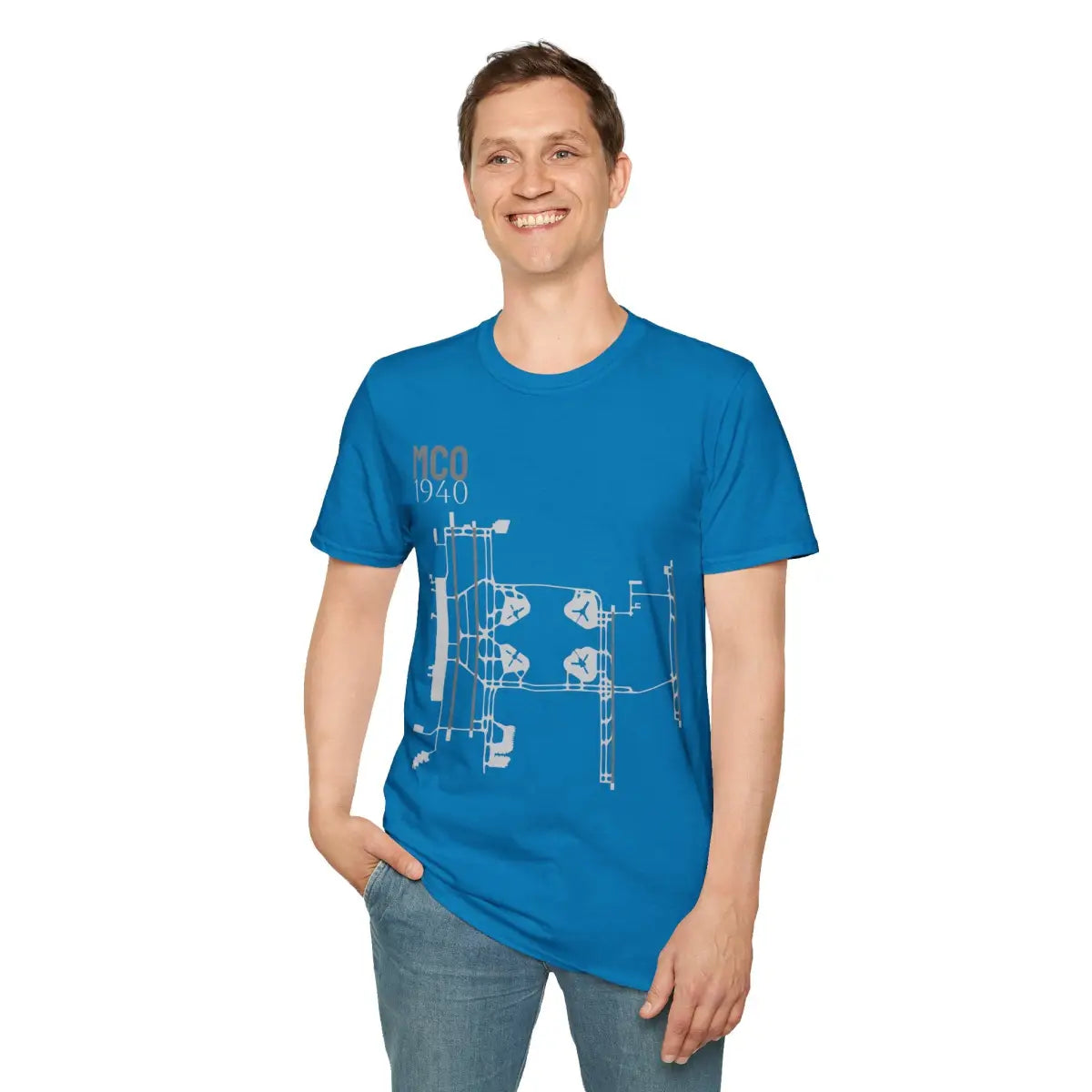 MCO Orlando International - 1940 - Tee - T-Shirt - Gifts for pilots - Aviation apparel