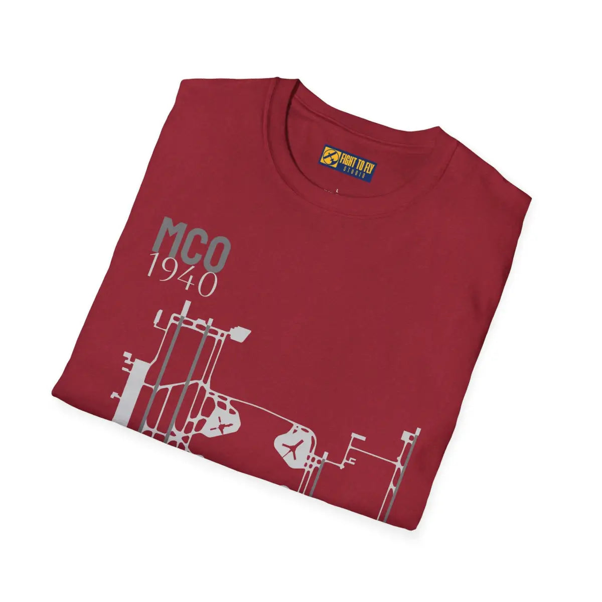 MCO Orlando International - 1940 - Tee - T-Shirt - Gifts for pilots - Aviation apparel