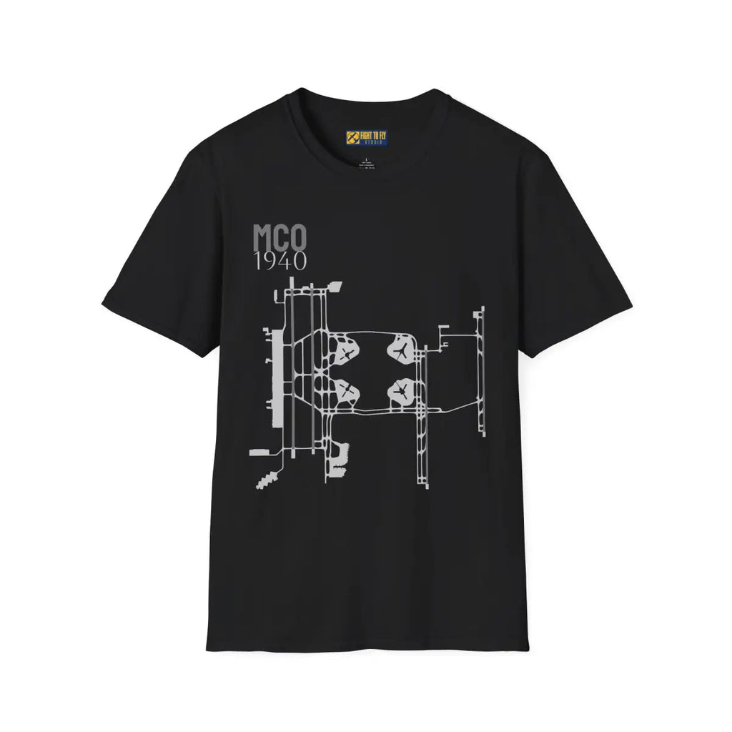 MCO Orlando International - 1940 - Tee - T-Shirt - Pilot gifts - WWII warbird t-shirt