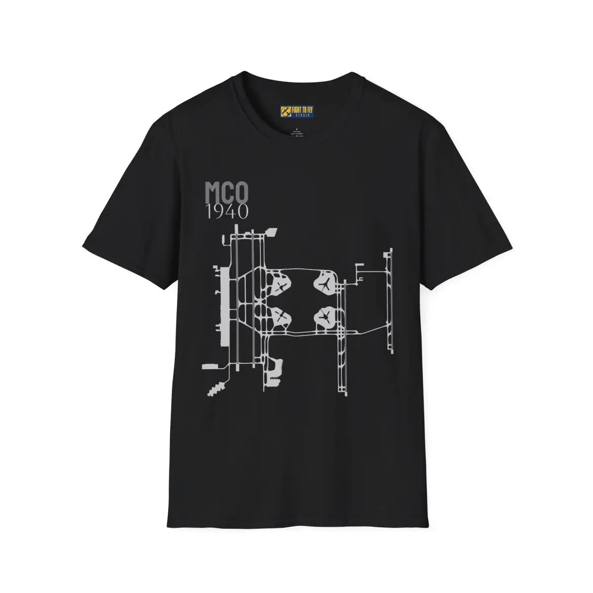 MCO Orlando International - 1940 - Tee - T-Shirt - Pilot gifts - WWII warbird t-shirt