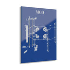 MCO - Orlando International Acrylic Print - Home Decor - Pilot gifts - WWII warbird t-shirt