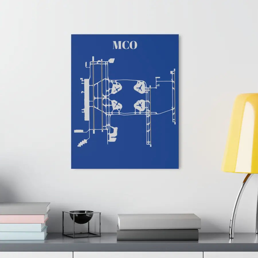 MCO - Orlando International Acrylic Print - Home Decor - Pilot gifts - WWII warbird t-shirt