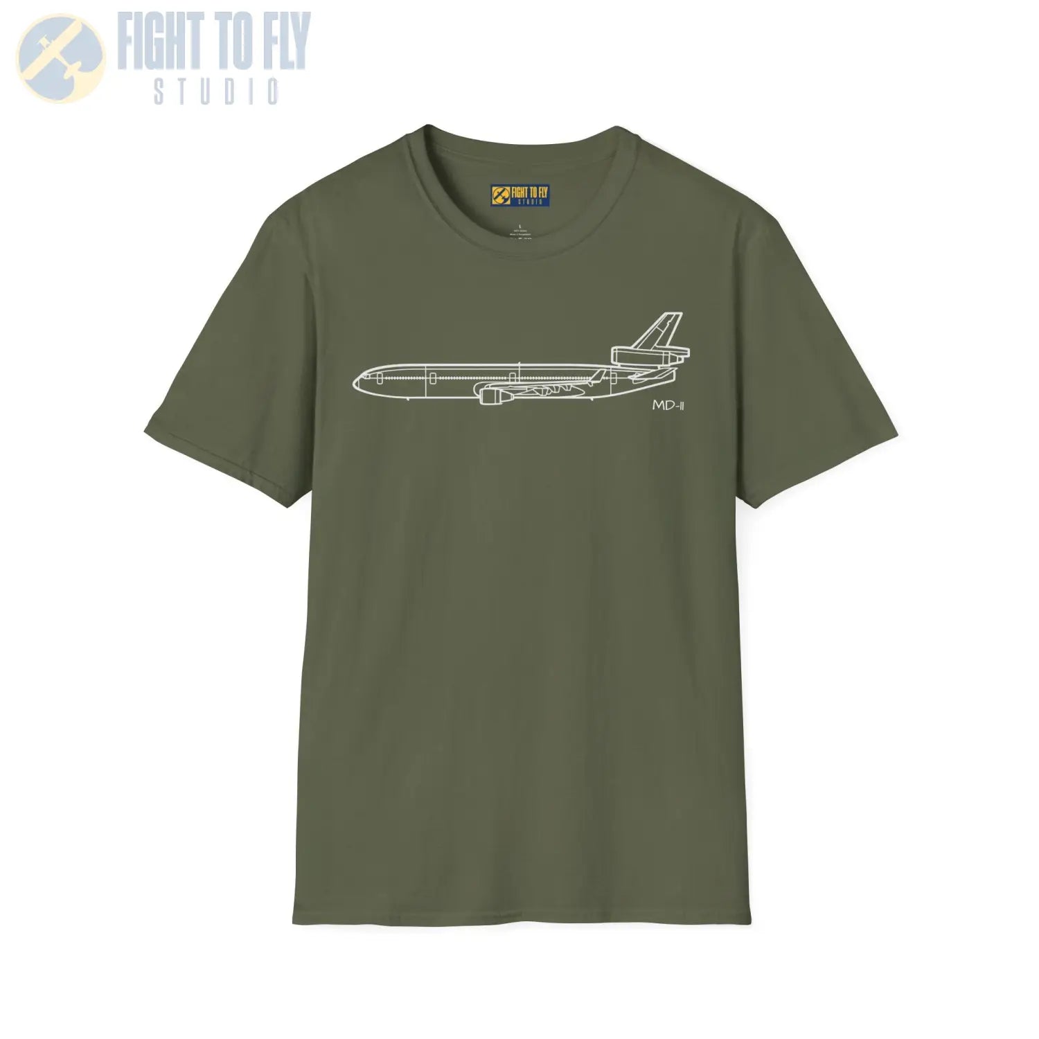 MD-11 T-Shirt - Pilot gifts - WWII warbird t-shirt