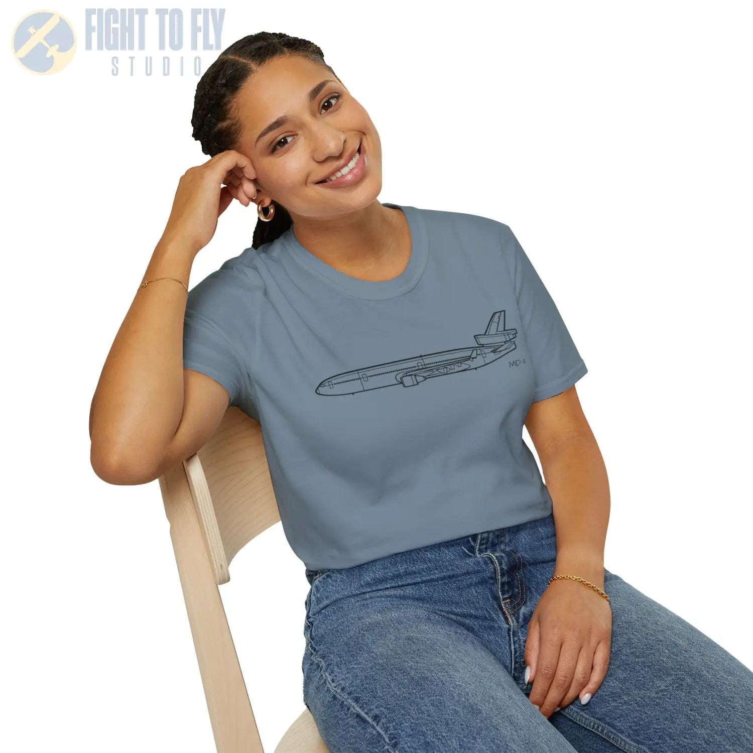 MD 11 T Shirt Pilot gifts WWII warbird t shirt