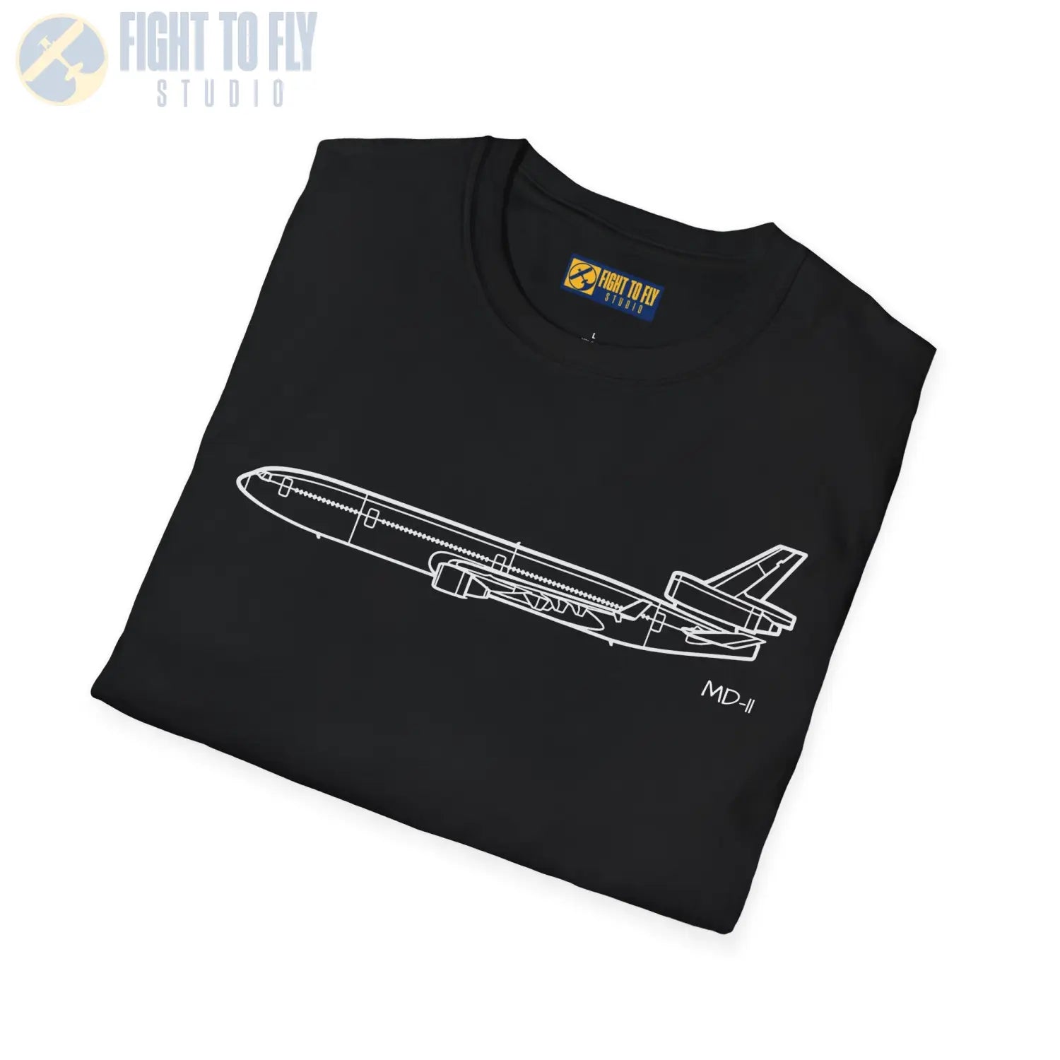 MD-11 T-Shirt - Pilot gifts - WWII warbird t-shirt