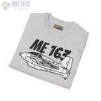 Me 163 Komet Side Profile T-Shirt - Pilot gifts - WWII warbird t-shirt