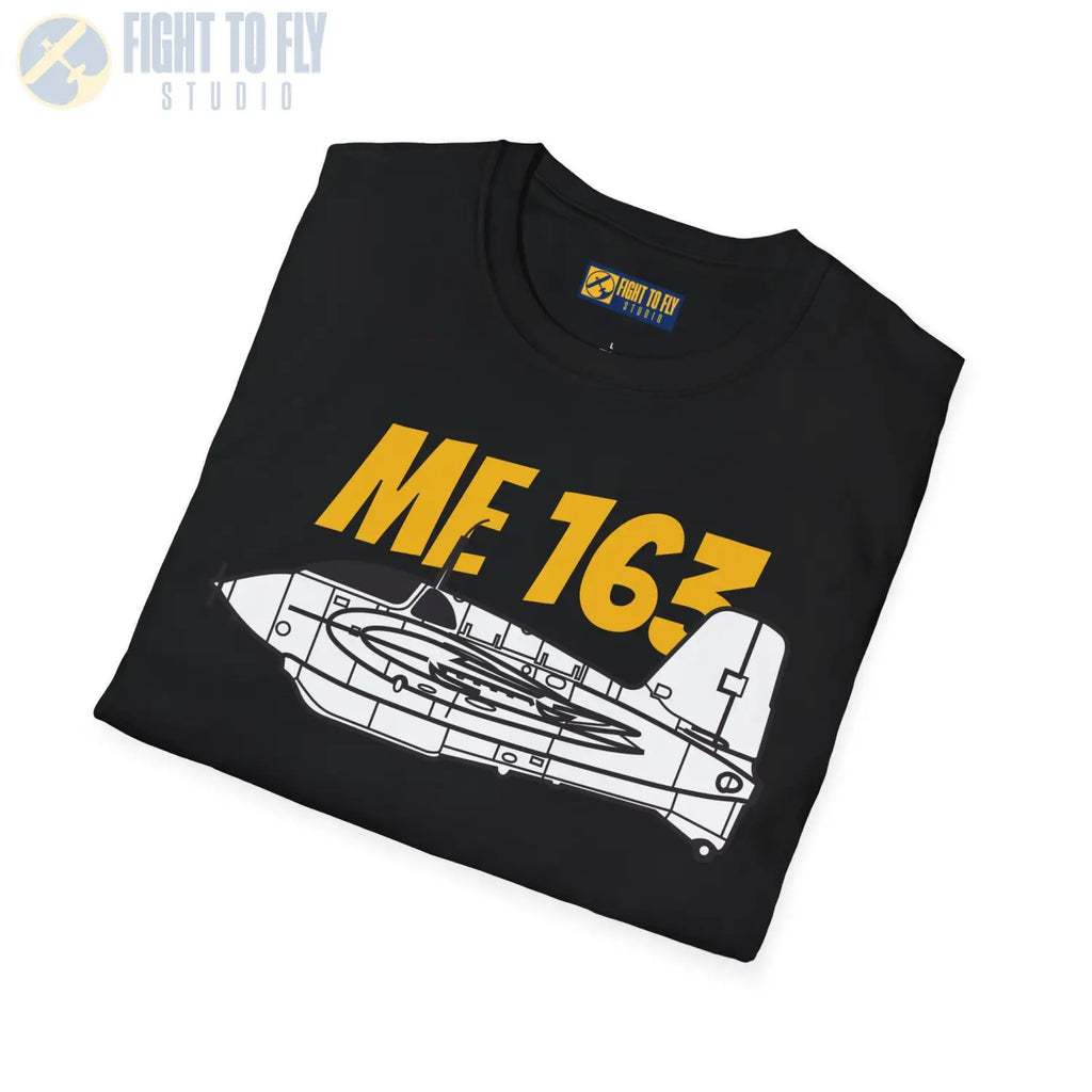 Me 163 Komet Side Profile T-Shirt - Pilot gifts - WWII warbird t-shirt