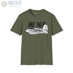 Me 163 Komet Side Profile T-Shirt - Pilot gifts - WWII warbird t-shirt