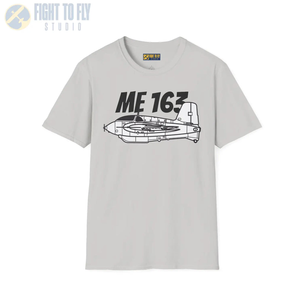 Me 163 Komet Side Profile T-Shirt - Pilot gifts - WWII warbird t-shirt
