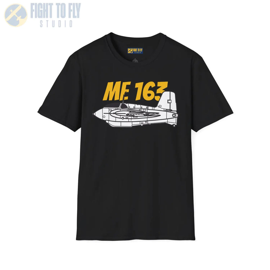 Me 163 Komet Side Profile T-Shirt - Pilot gifts - WWII warbird t-shirt