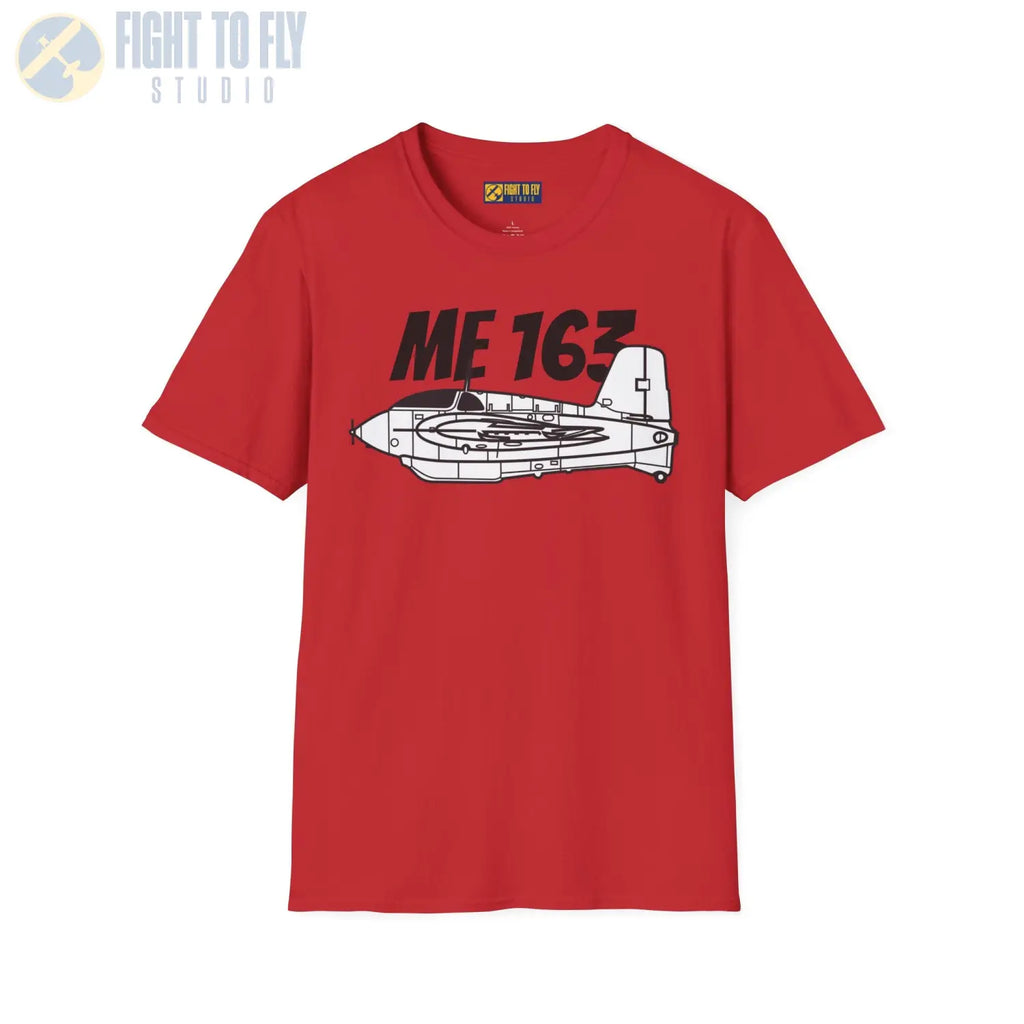 Me 163 Komet Side Profile T-Shirt - Pilot gifts - WWII warbird t-shirt