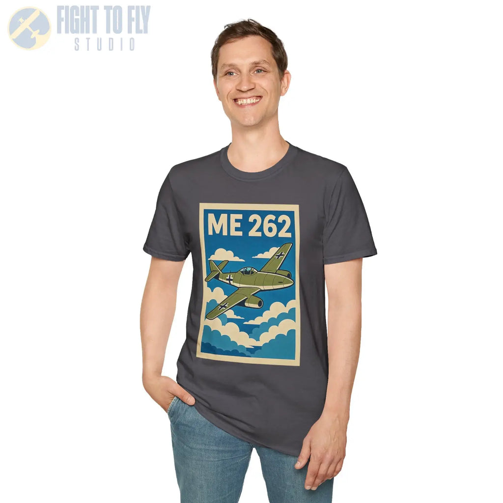 Me 262 Premium Full Graphic T-Shirt - Pilot gifts - WWII warbird t-shirt