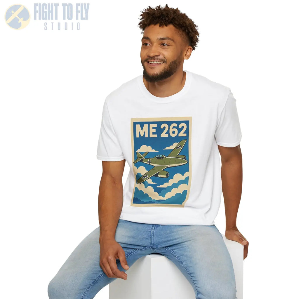 Me 262 Premium Full Graphic T-Shirt - Pilot gifts - WWII warbird t-shirt