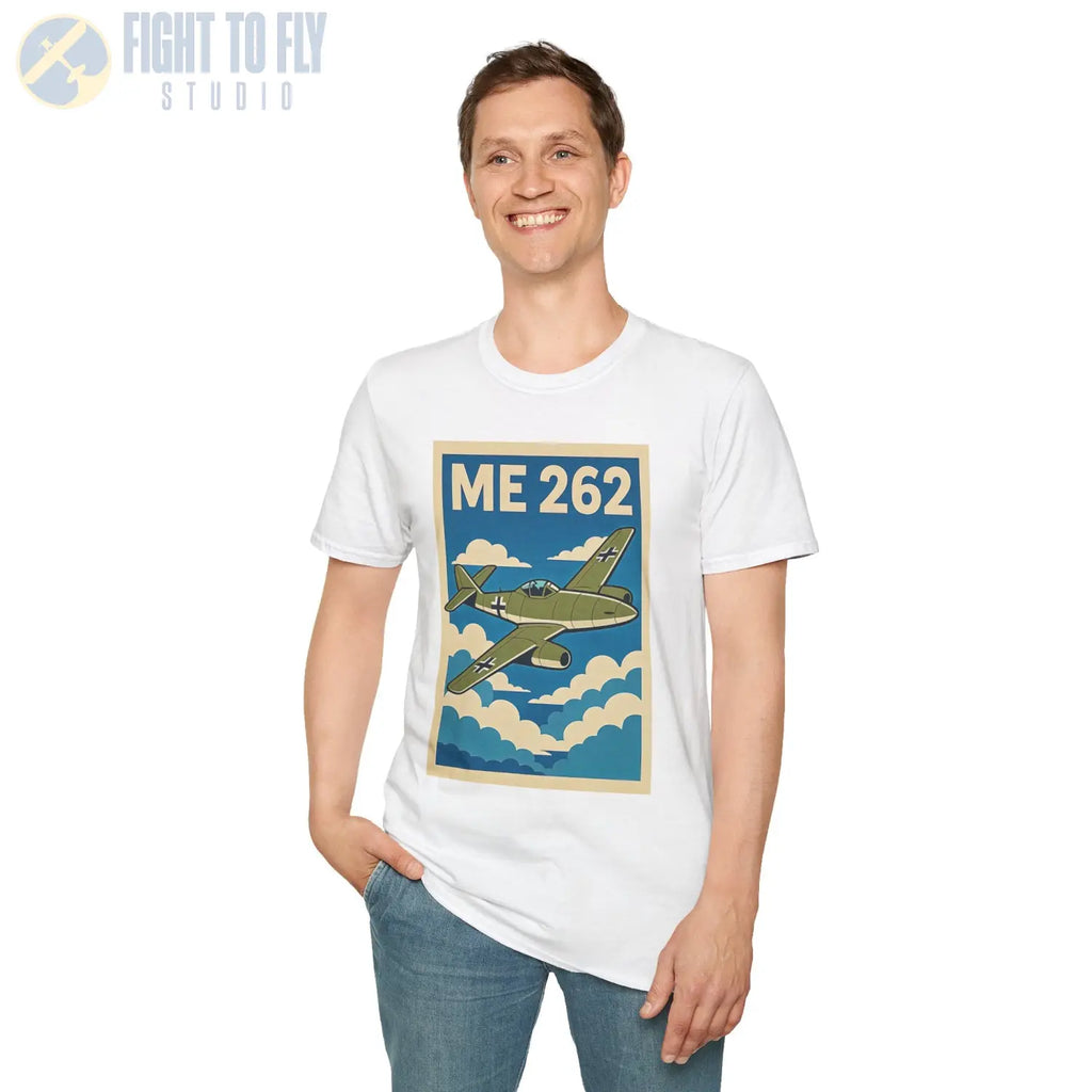 Me 262 Premium Full Graphic T-Shirt - Pilot gifts - WWII warbird t-shirt