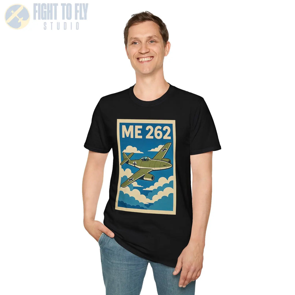 Me 262 Premium Full Graphic T-Shirt - Pilot gifts - WWII warbird t-shirt