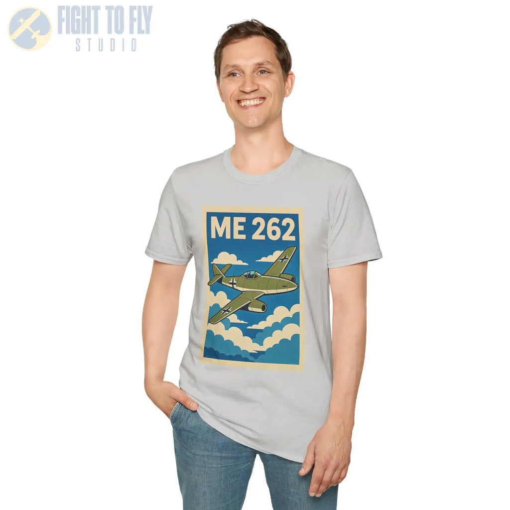 Me 262 Premium Full Graphic T-Shirt - Pilot gifts - WWII warbird t-shirt