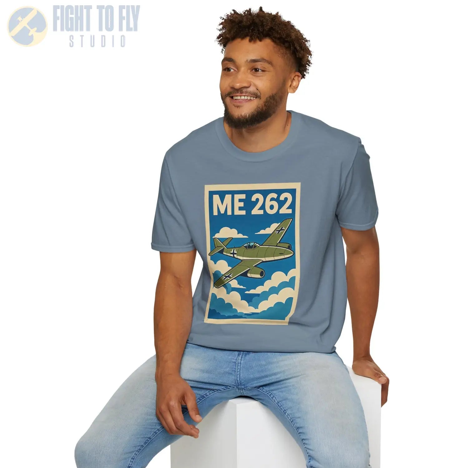 Me 262 Premium Full Graphic T-Shirt - Pilot gifts - WWII warbird t-shirt